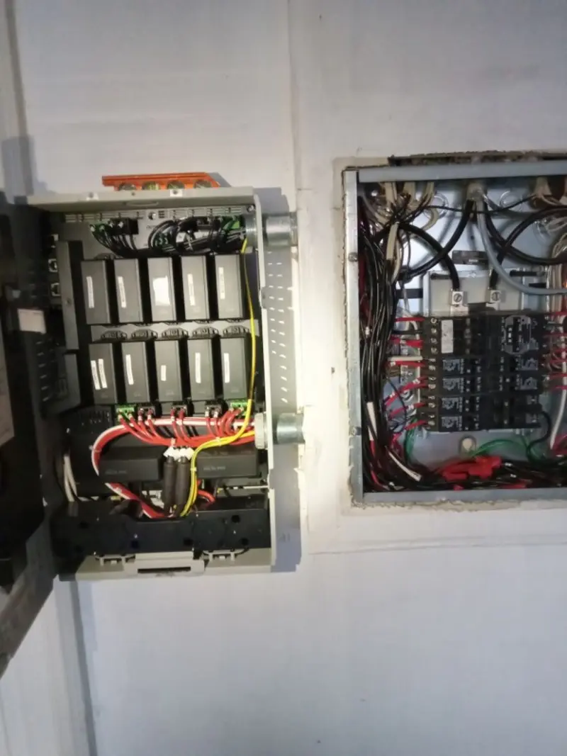 Electrical panel upgrade completed for Ring Doorbell Installation in Tempe